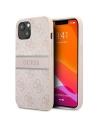 Etui Guess GUHCP13S4GDPI Apple iPhone 13 mini różowy/pink hardcase 4G Stripe