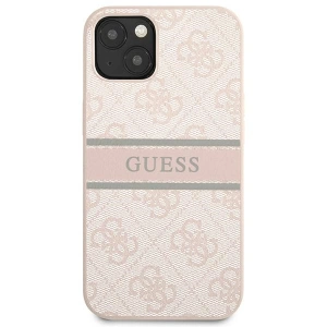 Etui Guess GUHCP13S4GDPI Apple iPhone 13 mini różowy/pink hardcase 4G Stripe