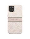 Hurtownia GSM - Etui Guess GUHCP13S4GDPI Apple iPhone 13 mini růžový/pink hardcase 4G Stripe - GUE1281PNK - {ean13} - Hurt