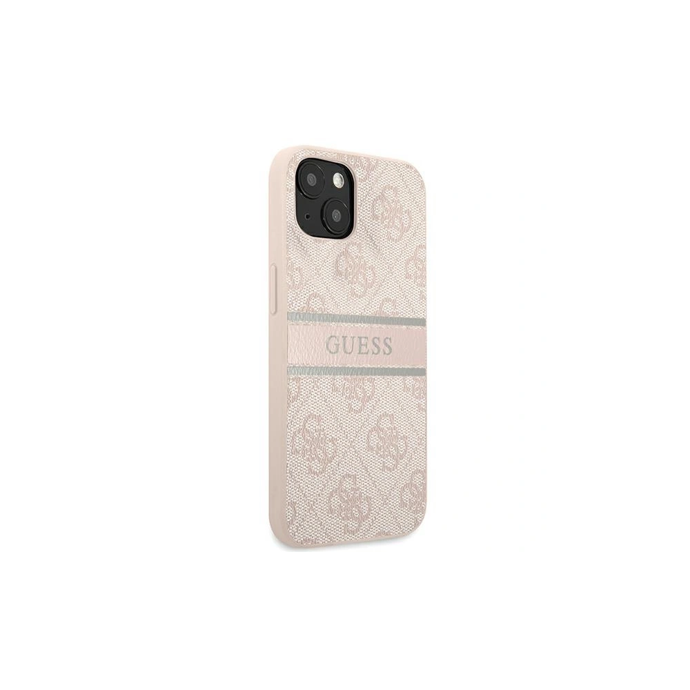 Hurtownia GSM - Etui Guess GUHCP13S4GDPI Apple iPhone 13 mini růžový/pink hardcase 4G Stripe - GUE1281PNK - {ean13} - Hurt