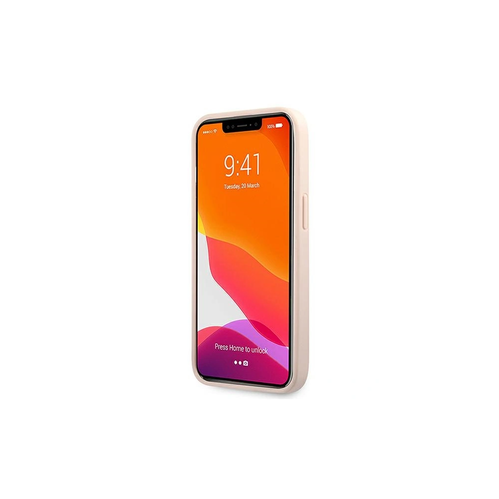 Hurtownia GSM - Etui Guess GUHCP13S4GDPI Apple iPhone 13 mini růžový/pink hardcase 4G Stripe - GUE1281PNK - {ean13} - Hurt