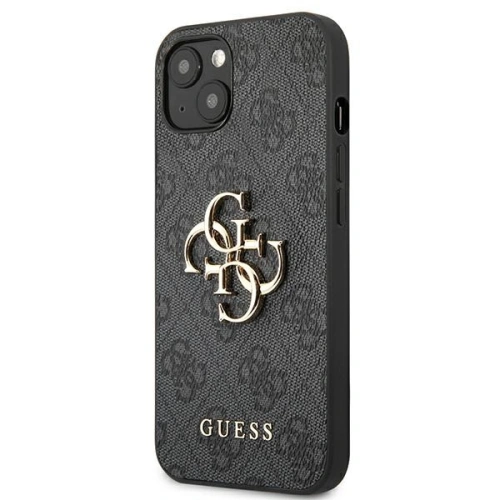Etui Guess GUHCP13S4GMGGR Apple iPhone 13 mini szary/grey hardcase 4G Big Metal Logo