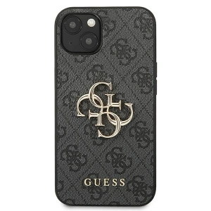 Etui Guess GUHCP13S4GMGGR Apple iPhone 13 mini szary/grey hardcase 4G Big Metal Logo