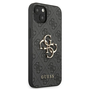 Etui Guess GUHCP13S4GMGGR Apple iPhone 13 mini szary/grey hardcase 4G Big Metal Logo