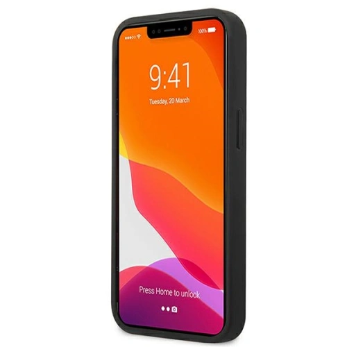 Etui Guess GUHCP13S4GMGGR Apple iPhone 13 mini szary/grey hardcase 4G Big Metal Logo