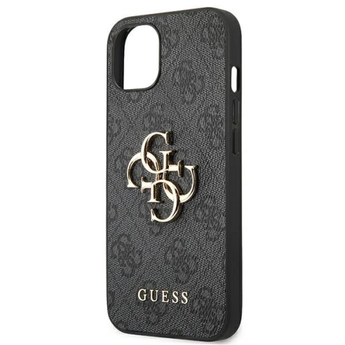 Etui Guess GUHCP13S4GMGGR Apple iPhone 13 mini szary/grey hardcase 4G Big Metal Logo