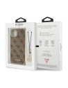 Hurtownia GSM - Etui Guess GUHCP13SGF4GBR Apple iPhone 13 mini brązowy/brown hardcase 4G Charms Collection - GUE1283BR - {ean13} - Hurt