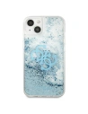 Hurtownia GSM - Etui Guess GUHCP13SLG4GBL Apple iPhone 13 mini modrý/blue hardcase 4G Big Liquid Glitter - GUE1284BLU - {ean13} - Hurt
