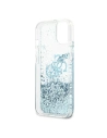 Hurtownia GSM - Etui Guess GUHCP13SLG4GBL Apple iPhone 13 mini modrý/blue hardcase 4G Big Liquid Glitter - GUE1284BLU - {ean13} - Hurt