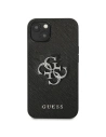 Hurtownia GSM - Etui Guess GUHCP13SSA4GSBK Apple iPhone 13 mini czarny/black hardcase Saffiano 4G Metal Logo - GUE1287BLK - {ean13} - Hurt