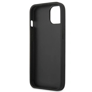 Etui Guess GUHCP13SSA4GSBK Apple iPhone 13 mini czarny/black hardcase Saffiano 4G Metal Logo