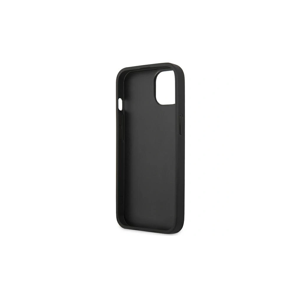 Hurtownia GSM - Etui Guess GUHCP13SSA4GSBK Apple iPhone 13 mini czarny/black hardcase Saffiano 4G Metal Logo - GUE1287BLK - {ean13} - Hurt