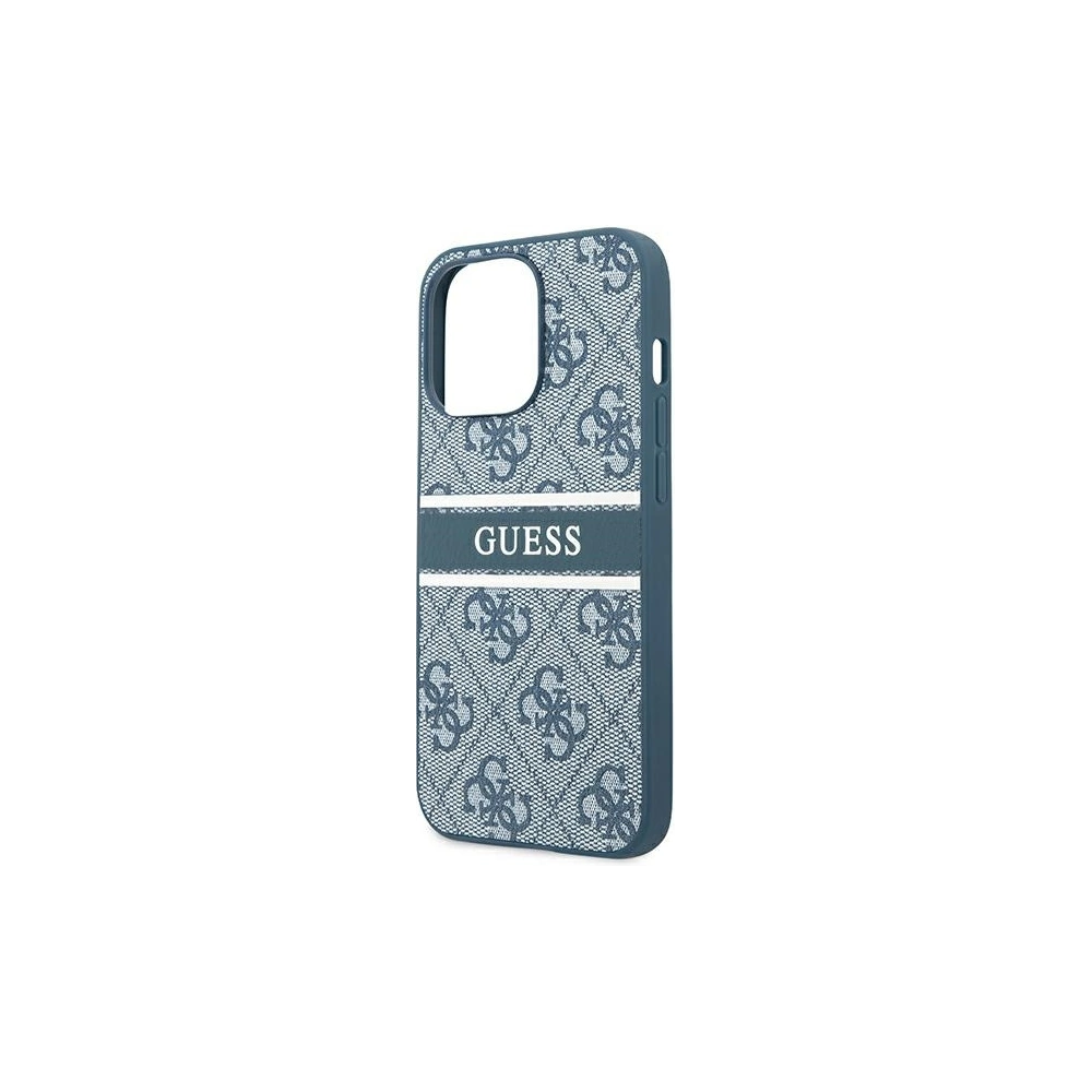 Hurtownia GSM - Etui Guess GUHCP13X4GDBL Apple iPhone 13 Pro Max modrý/blue hardcase 4G Stripe - GUE1288BLU - {ean13} - Hurt