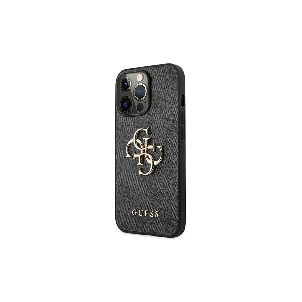 Wholesale Guess GUHCP13X4GMGGR Apple iPhone 13 Pro Max grey hardcase 4G Big Metal Logo - GUE1290GRY - {ean13} - Hurt