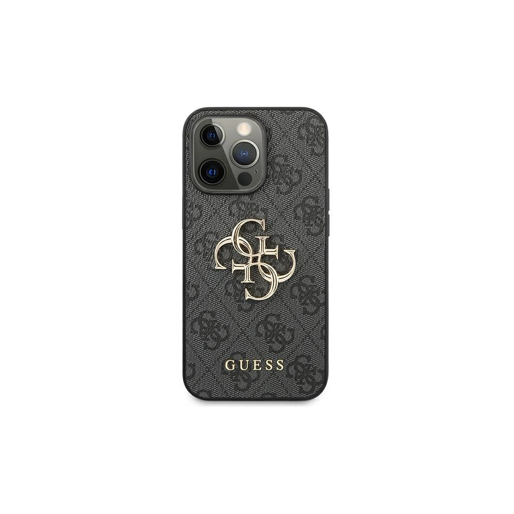 Hurtownia GSM - Etui Guess GUHCP13X4GMGGR Apple iPhone 13 Pro Max šedý/grey hardcase 4G Big Metal Logo - GUE1290GRY - {ean13} - Hurt