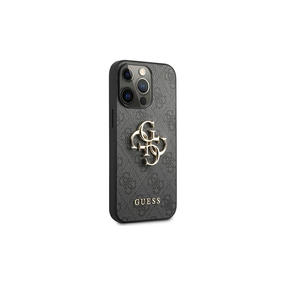 Hurtownia GSM - Etui Guess GUHCP13X4GMGGR Apple iPhone 13 Pro Max šedý/grey hardcase 4G Big Metal Logo - GUE1290GRY - {ean13} - Hurt