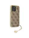 Wholesale Guess GUHCP13XGF4GBR Apple iPhone 13 Pro Max brown hardcase 4G Charms Collection - GUE1291BR - {ean13} - Hurt