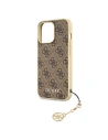 Wholesale Guess GUHCP13XGF4GBR Apple iPhone 13 Pro Max brown hardcase 4G Charms Collection - GUE1291BR - {ean13} - Hurt