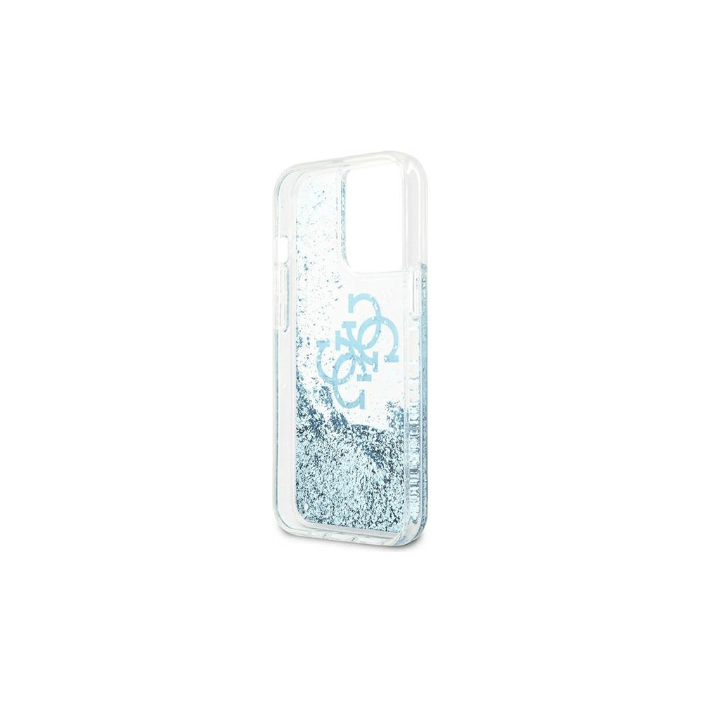 Hurtownia GSM - Case Guess GUHCP13XLG4GBL Apple iPhone 13 Pro Max blau/hardcase 4G Big Liquid Glitter - GUE1292BLU - {ean13} - Hurt