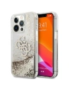 Wholesale Guess GUHCP13XLG4GGO Apple iPhone 13 Pro Max gold hardcase 4G Big Liquid Glitter - GUE1293GLD - {ean13} - Hurt