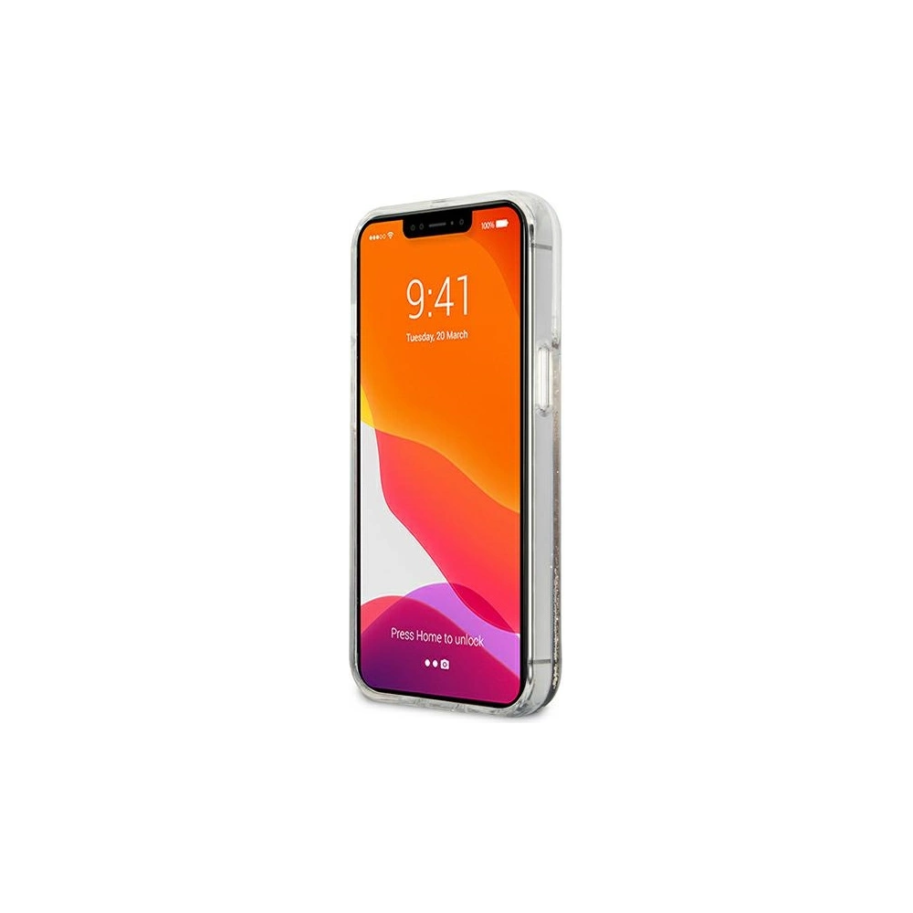 Hurtownia GSM - Etui Guess GUHCP13XLG4GGO Apple iPhone 13 Pro Max zlatý/gold hardcase 4G Big Liquid Glitter - GUE1293GLD - {ean13} - Hurt