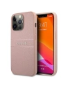 Etui Guess GUHCP13XPSASBPI Apple iPhone 13 Pro Max růžový/pink hardcase Saffiano Stripe