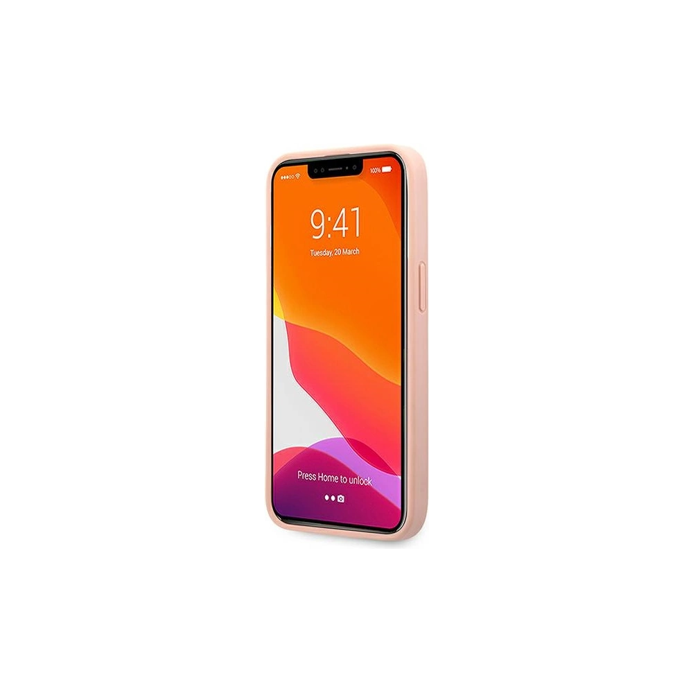 Hurtownia GSM - Etui Guess GUHCP13XPSASBPI Apple iPhone 13 Pro Max różowy/pink hardcase Saffiano Stripe - GUE1294PNK - {ean13} - Hurt