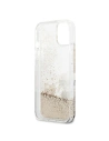 Wholesale Karl Lagerfeld KLHCP13SGKCD Apple iPhone 13 mini gold hardcase Liquid Glitter Karl&Choupette - KLD630GLD - {ean13} - Hurt