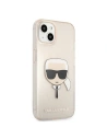 Hurtownia GSM - Etui Karl Lagerfeld KLHCP13SKHTUGLGO Apple iPhone 13 mini złoty/gold hardcase Glitter Karl`s Head - KLD631GLD - {ean13} - Hurt