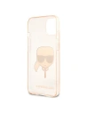 Hurtownia GSM - Etui Karl Lagerfeld KLHCP13SKHTUGLGO Apple iPhone 13 mini złoty/gold hardcase Glitter Karl`s Head - KLD631GLD - {ean13} - Hurt