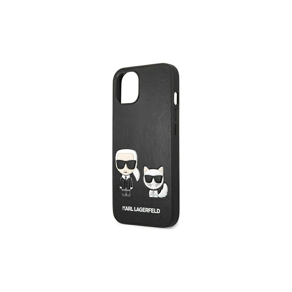 Hurtownia GSM - Etui Karl Lagerfeld KLHCP13SPCUSKCBK Apple iPhone 13 mini czarny/black hardcase Ikonik Karl & Choupette - KLD632BLK - {ean13} - Hurt