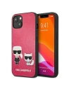 Wholesale Karl Lagerfeld KLHCP13SPCUSKCP Apple iPhone 13 mini fushia hardcase Ikonik Karl & Choupette - KLD633FKS - {ean13} - Hurt