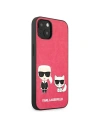 Hurtownia GSM - Etui Karl Lagerfeld KLHCP13SPCUSKCP Apple iPhone 13 mini fuksja/fushia hardcase Ikonik Karl & Choupette - KLD633FKS - {ean13} - Hurt