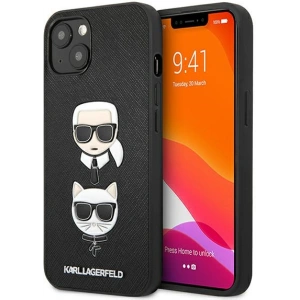 Hurtownia GSM - Case Karl Lagerfeld KLHCP13SSAKICKCBK Apple iPhone 13 mini schwarz/black Buch Saffiano Karl & Choupette - KLD634BLK - {ean13} - Hurt