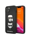 Etui Karl Lagerfeld KLHCP13SSAKICKCBK Apple iPhone 13 mini černý/black book Saffiano Karl & Choupette