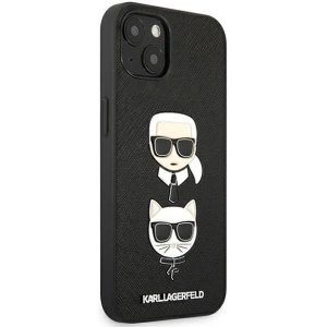 Hurtownia GSM - Case Karl Lagerfeld KLHCP13SSAKICKCBK Apple iPhone 13 mini schwarz/black Buch Saffiano Karl & Choupette - KLD634BLK - {ean13} - Hurt