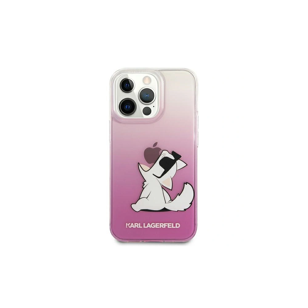 Hurtownia GSM - Etui Karl Lagerfeld KLHCP13XCFNRCPI Apple iPhone 13 Pro Max hardcase różowy/pink Choupette Fun - KLD640PNK - {ean13} - Hurt