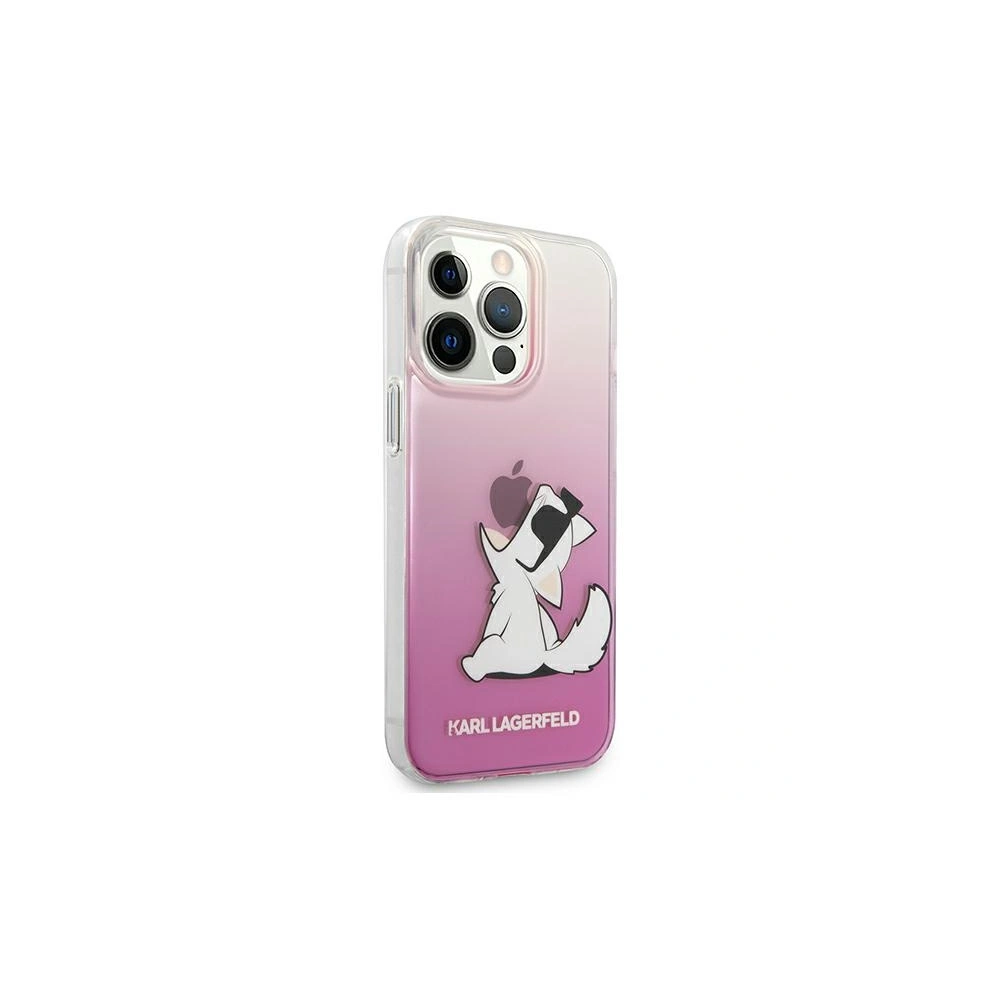 Hurtownia GSM - Etui Karl Lagerfeld KLHCP13XCFNRCPI Apple iPhone 13 Pro Max hardcase różowy/pink Choupette Fun - KLD640PNK - {ean13} - Hurt