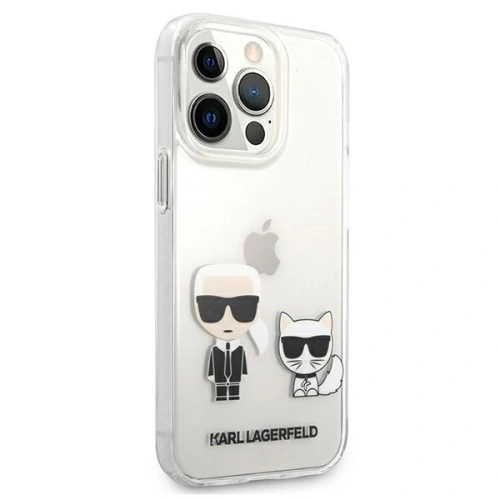 Etui Karl Lagerfeld KLHCP13XCKTR Apple iPhone 13 Pro Max hardcase Transparent Karl & Choupette