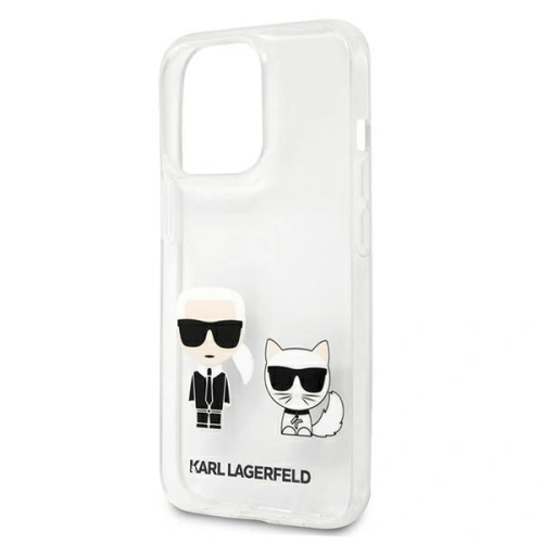 Etui Karl Lagerfeld KLHCP13XCKTR Apple iPhone 13 Pro Max hardcase Transparent Karl & Choupette