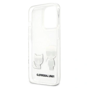 Etui Karl Lagerfeld KLHCP13XCKTR Apple iPhone 13 Pro Max hardcase Transparent Karl & Choupette