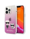 Etui Karl Lagerfeld KLHCP13XCKTRP Apple iPhone 13 Pro Max hardcase różowy/pink Karl & Choupette