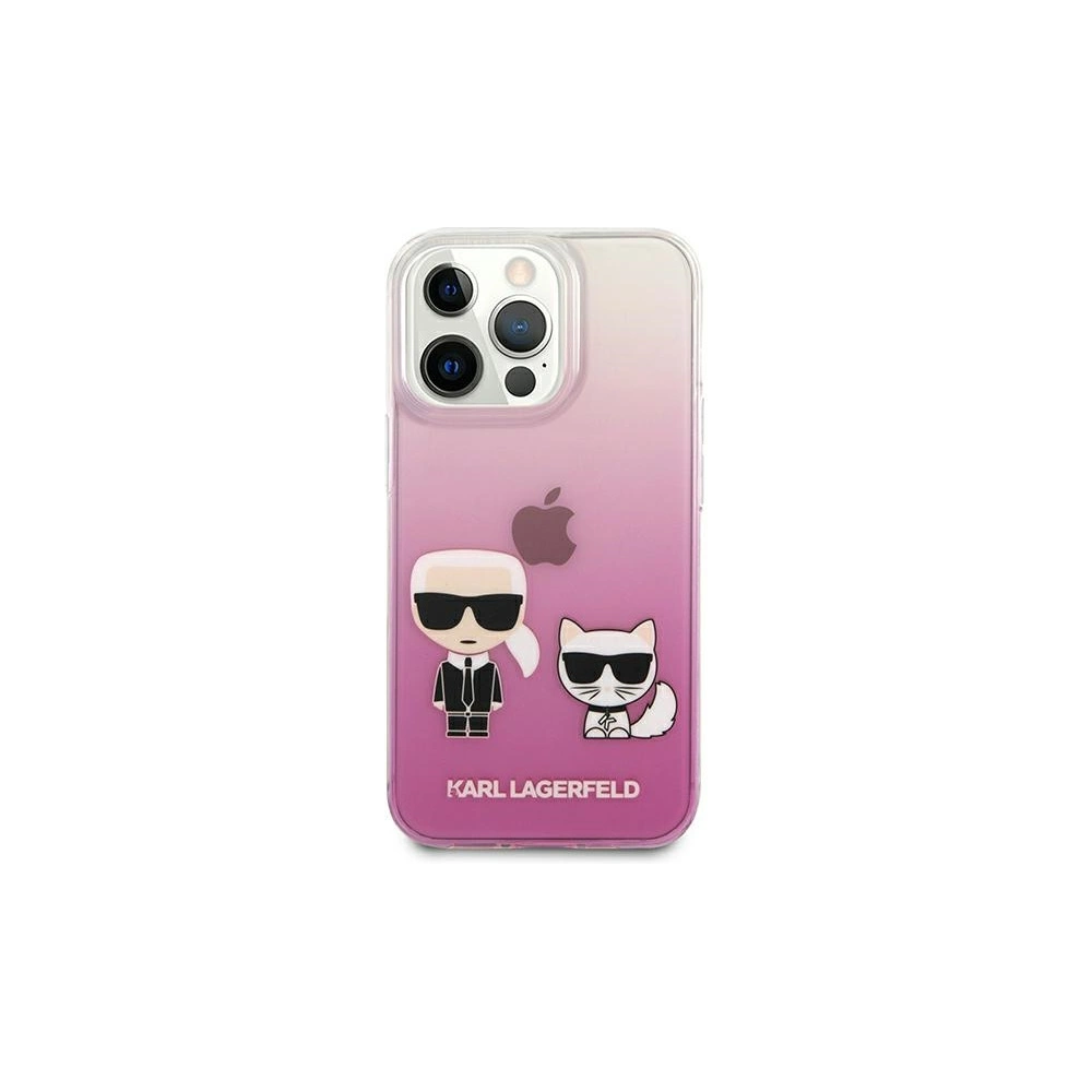 Hurtownia GSM - Etui Karl Lagerfeld KLHCP13XCKTRP Apple iPhone 13 Pro Max hardcase różowy/pink Karl & Choupette - KLD642PNK - {ean13} - Hurt