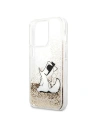 Hurtownia GSM - Etui Karl Lagerfeld KLHCP13XGCFD Apple iPhone 13 Pro Max złoty/gold hardcase Liquid Glitter Choupette Fun - KLD643GLD - {ean13} - Hurt