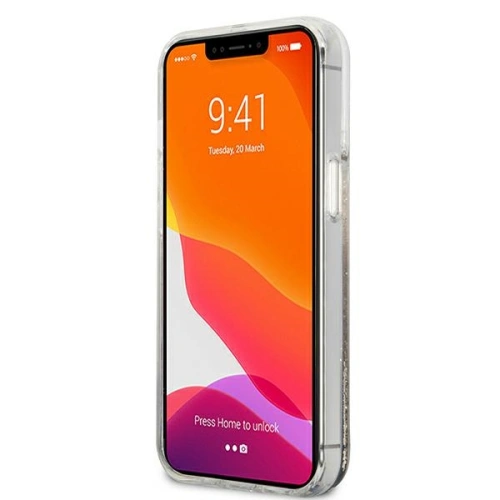 Etui Karl Lagerfeld KLHCP13XGKCD Apple iPhone 13 Pro Max złoty/gold hardcase Liquid Glitter Karl&Choupette