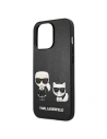 Wholesale Karl Lagerfeld KLHCP13XPCUSKCBK Apple iPhone 13 Pro Max black hardcase Ikonik Karl & Choupette - KLD646BLK - {ean13} - Hurt