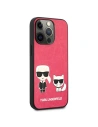 Hurtownia GSM - Etui Karl Lagerfeld KLHCP13XPCUSKCP Apple iPhone 13 Pro Max fuksja/fushia hardcase Ikonik Karl & Choupette - KLD647FKS - {ean13} - Hurt