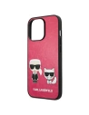 Hurtownia GSM - Etui Karl Lagerfeld KLHCP13XPCUSKCP Apple iPhone 13 Pro Max fuksja/fushia hardcase Ikonik Karl & Choupette - KLD647FKS - {ean13} - Hurt