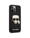 Hurtownia GSM - Etui Karl Lagerfeld KLHCP13XSLKHBK Apple iPhone 13 Pro Max czarny/black hardcase Silicone Karl`s Head - KLD649BLK - {ean13} - Hurt