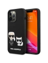 Wholesale Karl Lagerfeld KLHCP13XSSKCK Apple iPhone 13 Pro Max hardcase black Silicone Karl & Choupette - KLD652BLK - {ean13} - Hurt